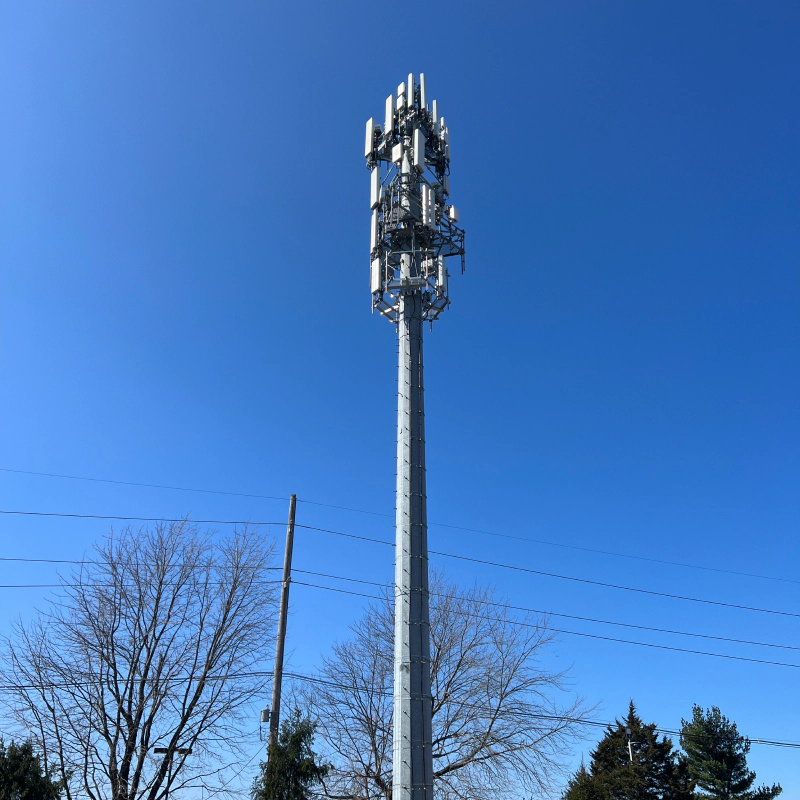 a recently installed wireless telecom